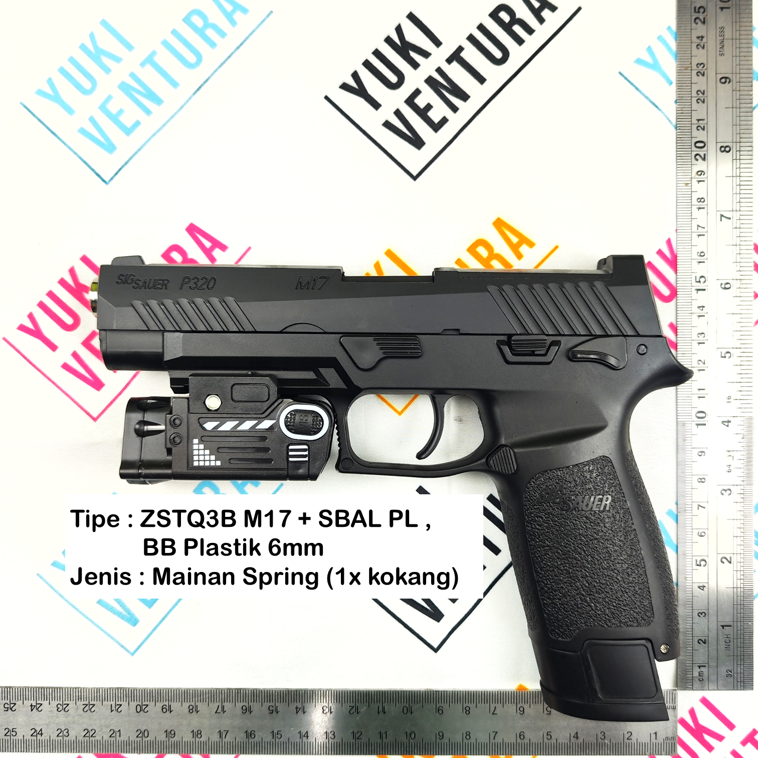 ZSTQ3BM17 ,  ZHENGSANGTAI Q3 M17 + SBAL PL SIG P320 M17 New Batch 2025