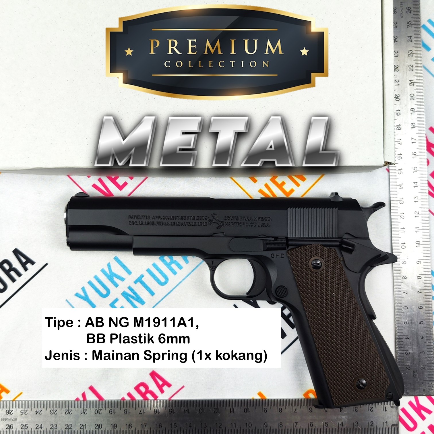 (LIMITED) ABNGA1-B, AB NG M1911A1 METAL PREMIUM New Batch 2026