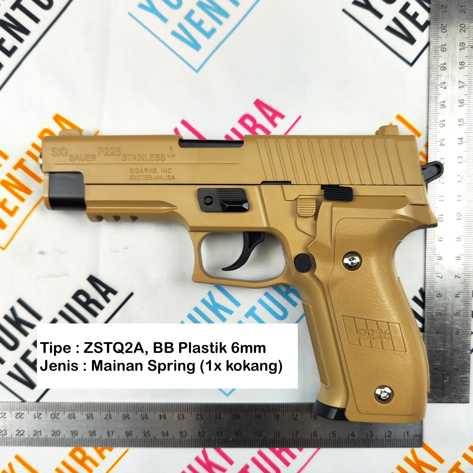 ZSTQ2A ,  ZHENGSANGTAI Q2 TAN Cokelat Gurun + SBAL PL P226 New Batch 2025