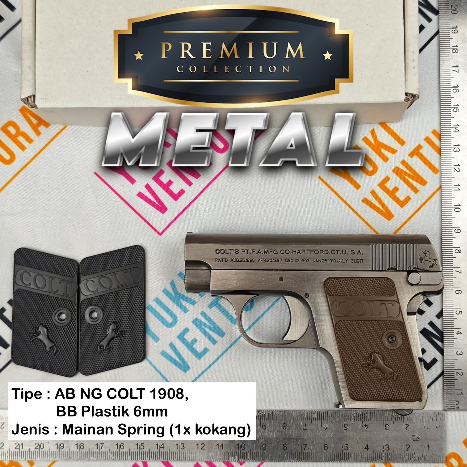 (LIMITED) ABNG1908, AB NG COLT 1908 Tungsten Steel METAL PREMIUM New Batch 2026