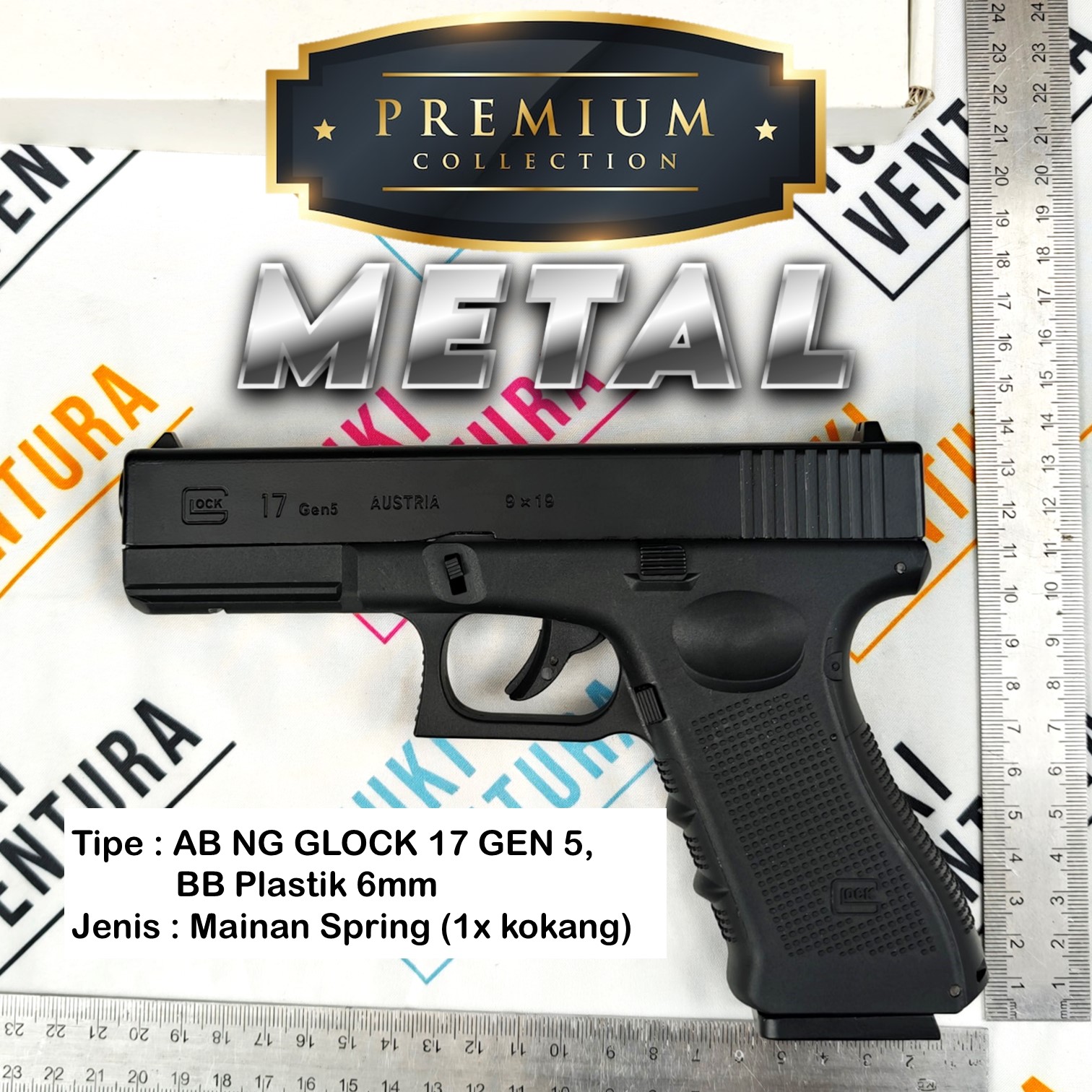 (LIMITED) ABNG17, AB NG GLOCK 17 GEN 5 METAL PREMIUM New Batch 2026