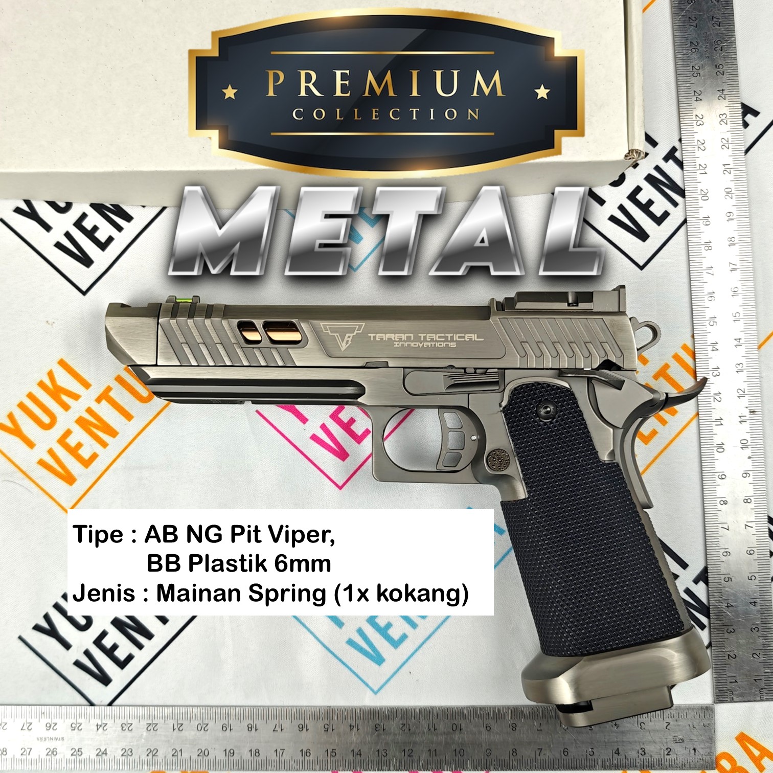 (LIMITED) ABNGPV, AB NG PIT VIPER Tungsten Steel METAL PREMIUM New Batch 2026