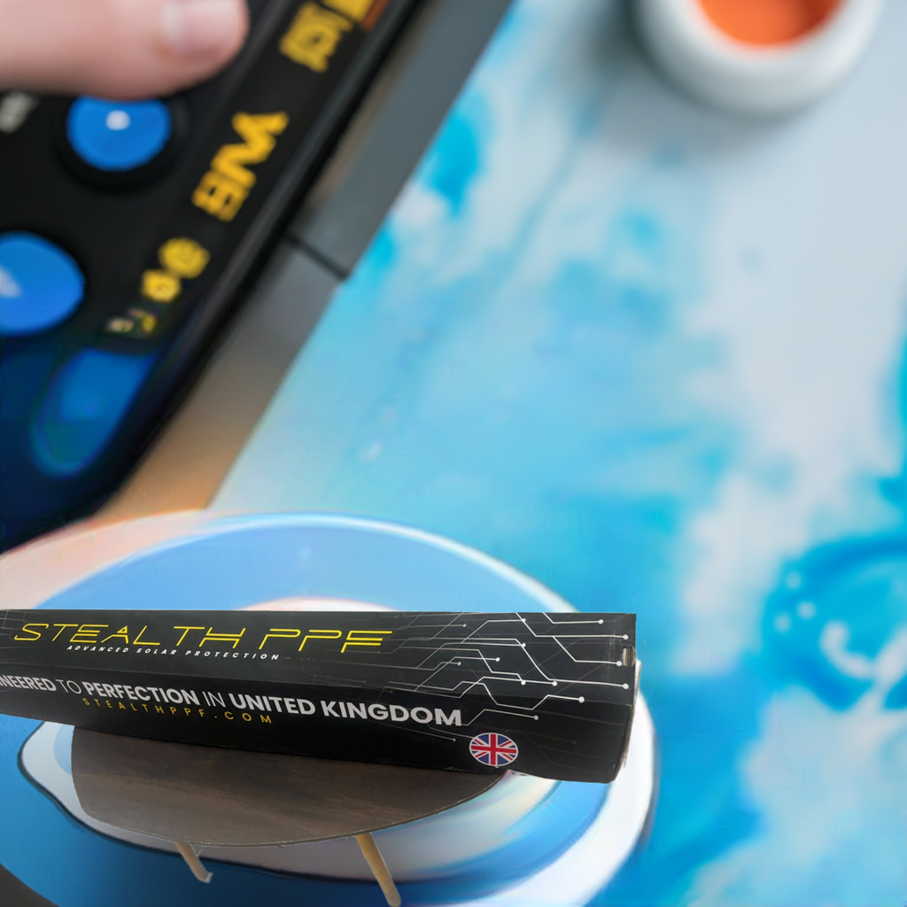 رول افلام حماية الطلاء البريطانية