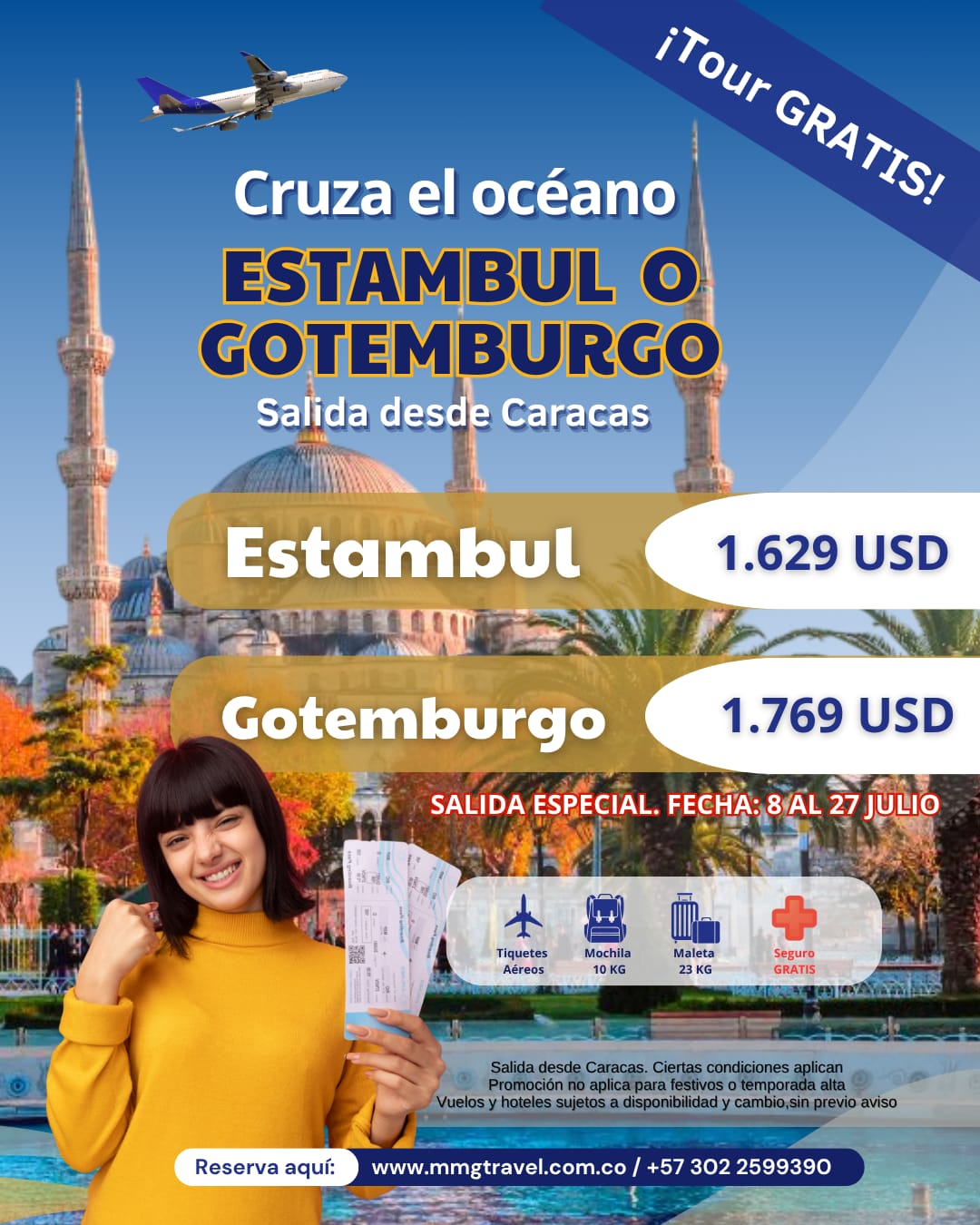 CRUZA EL OCÉANO ESTAMBUL O GOTEMBURGO