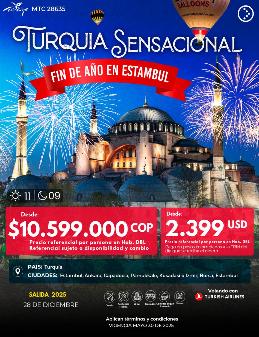 Turquía Sensacional 2025