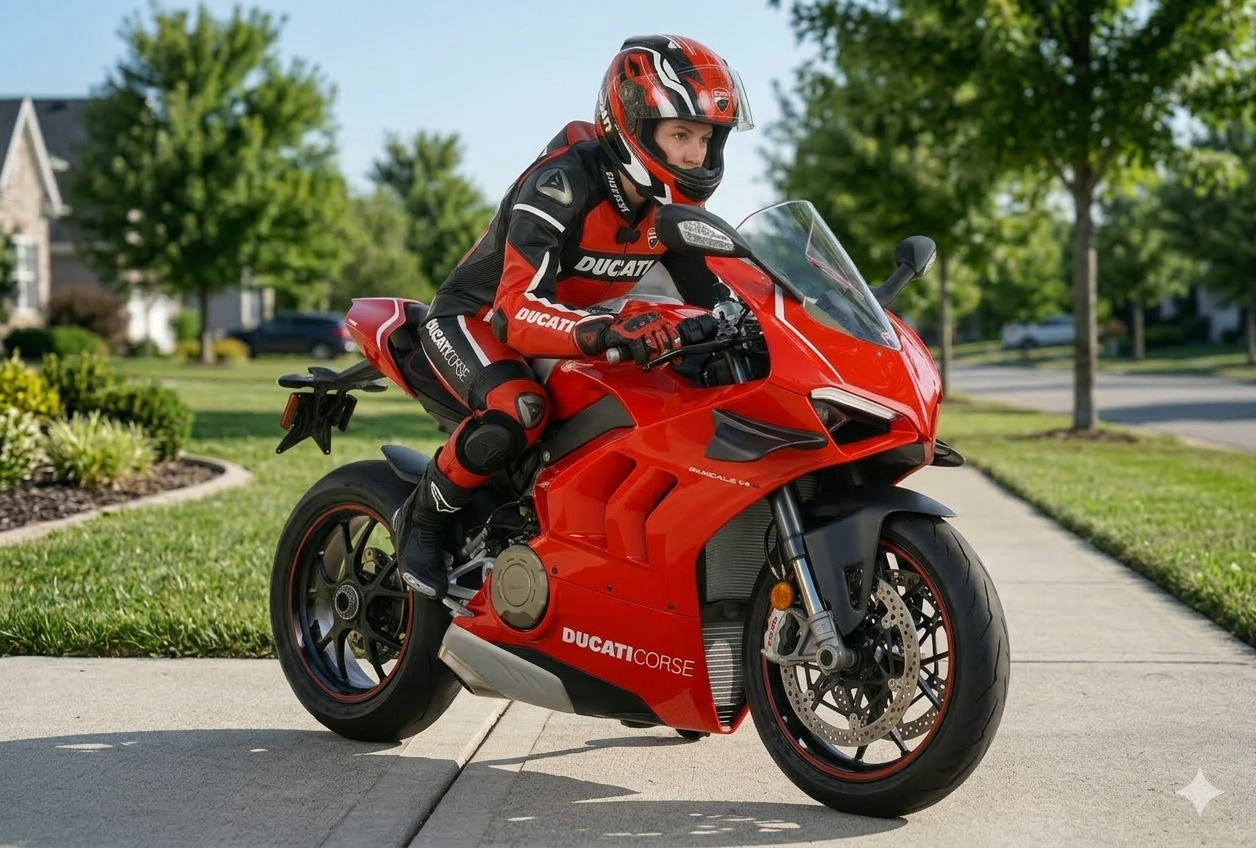 Kids Electric Ride-On Motorcycle * DUCATI REPLICA *