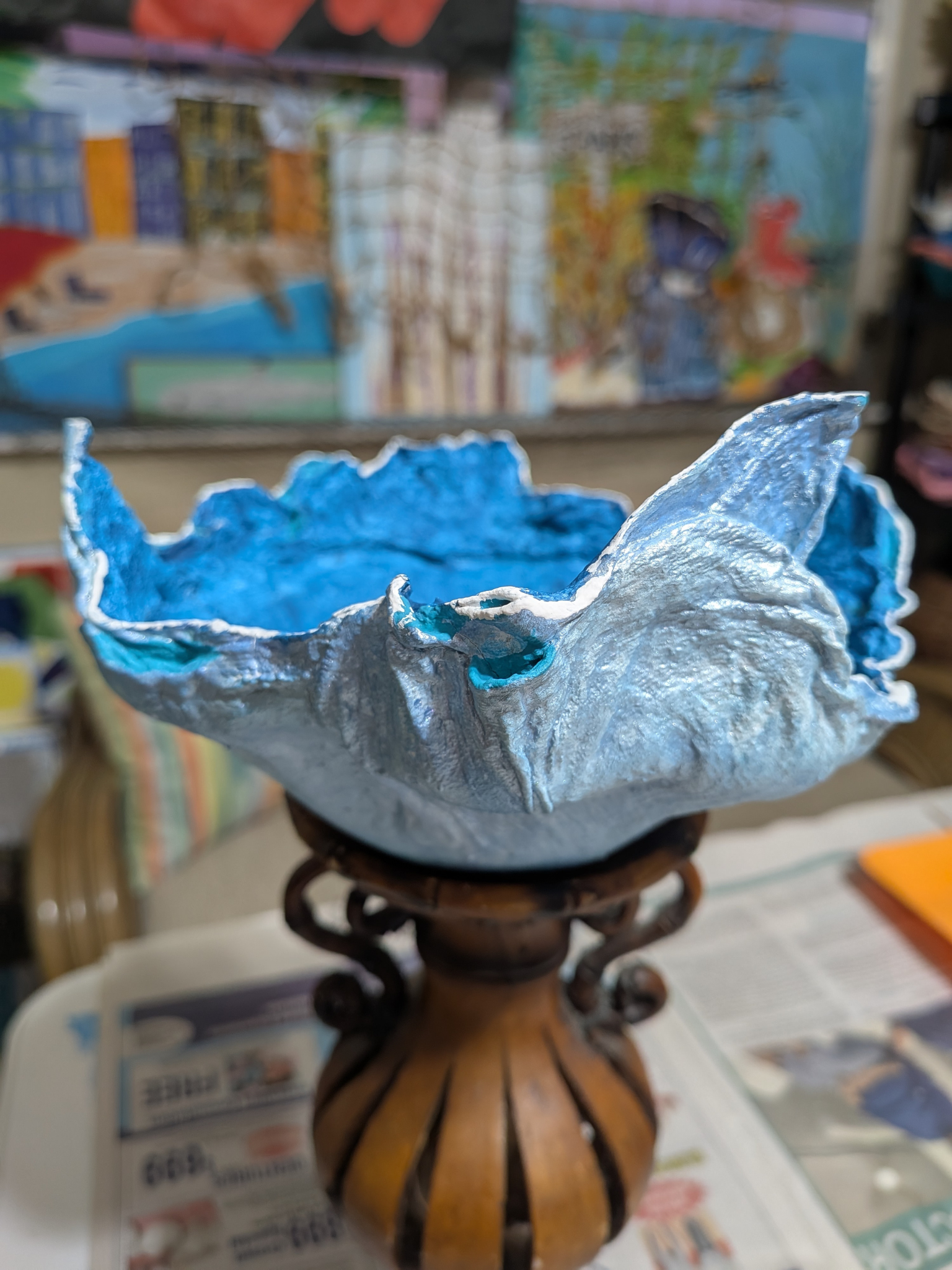 Moody Blue Ocean Bowl: Featured on my YouTube channel Video 1