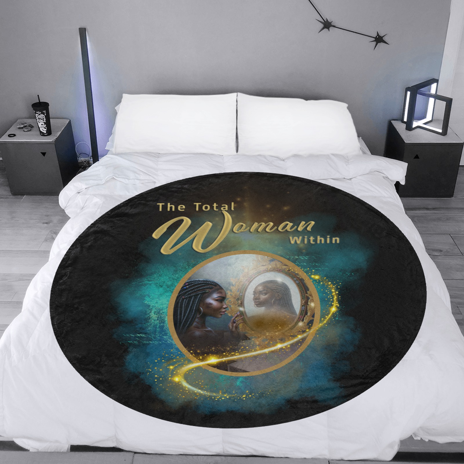 THE TOTAL WOMAN WITHIN CIRCLE BLANKET