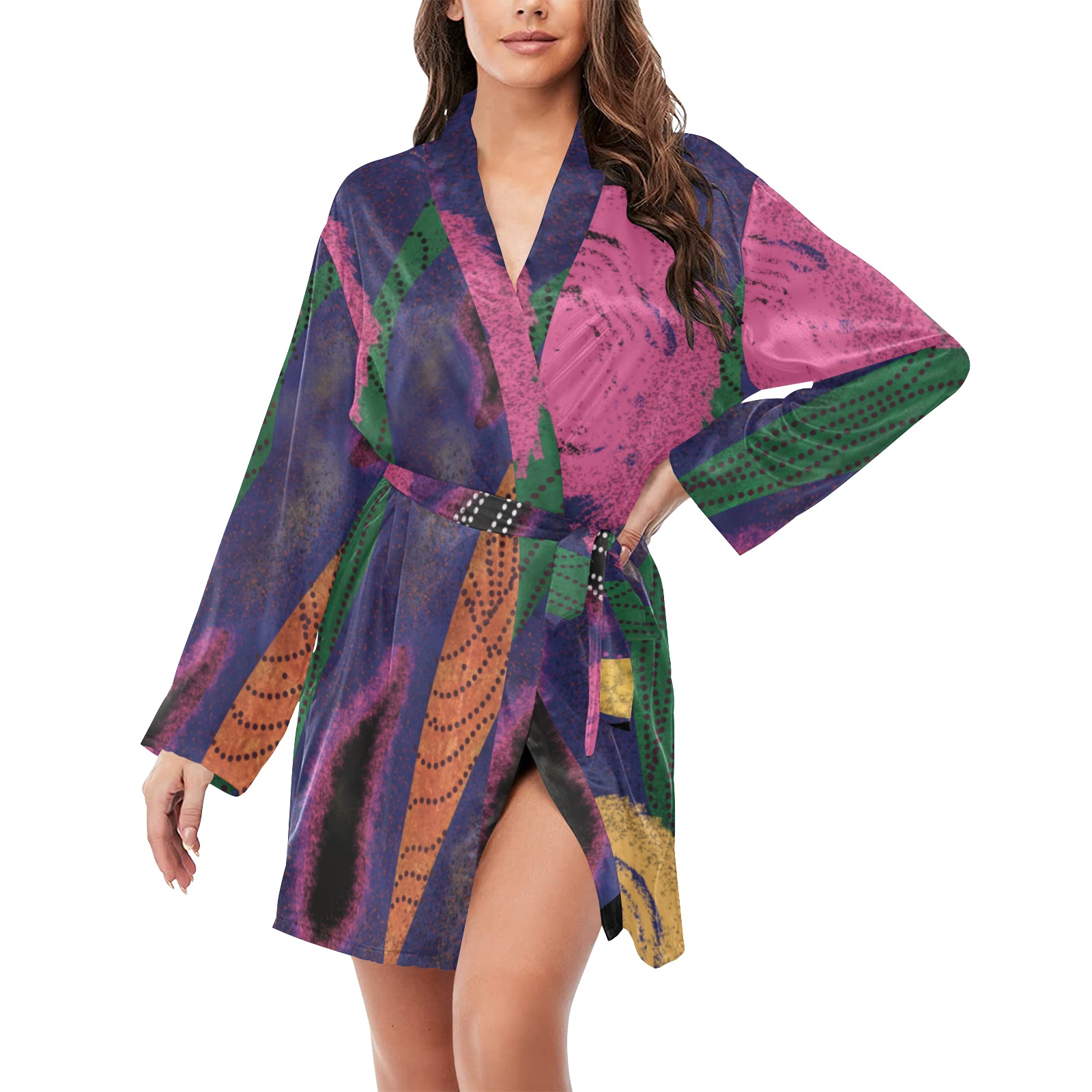 Colorful Abstract Robe