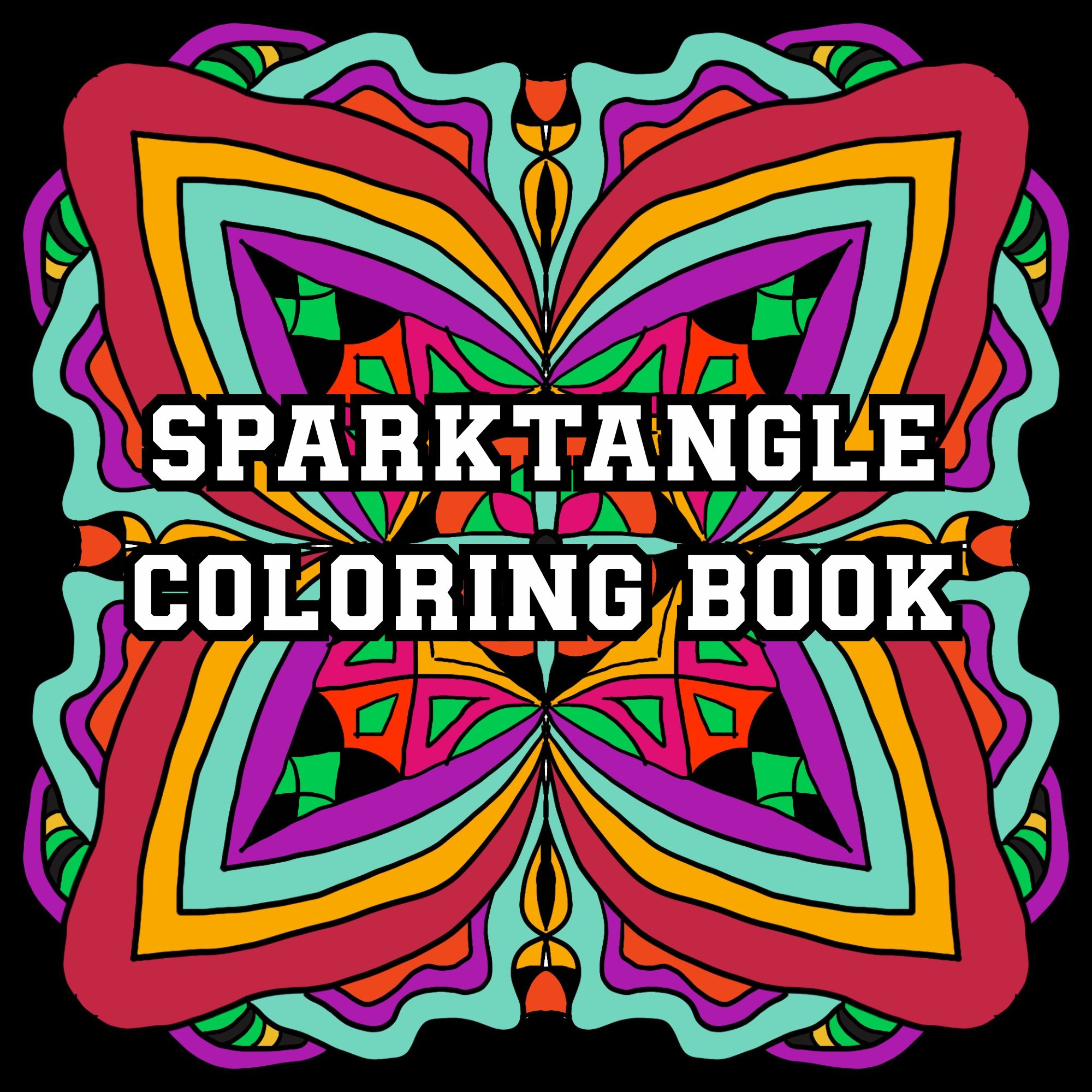 SPARKTANGLE COLORING BOOK