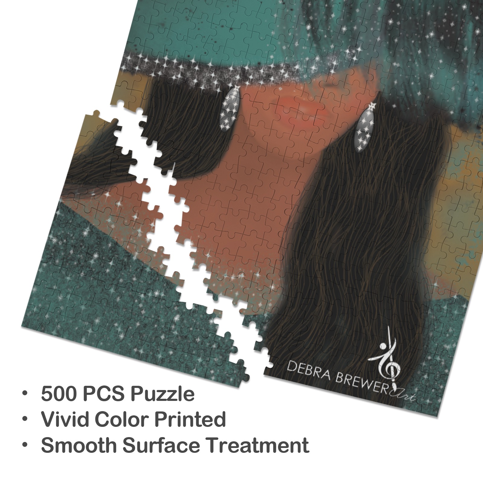 PEACE WITHIN -500 PIECE WOOD PUZZLE