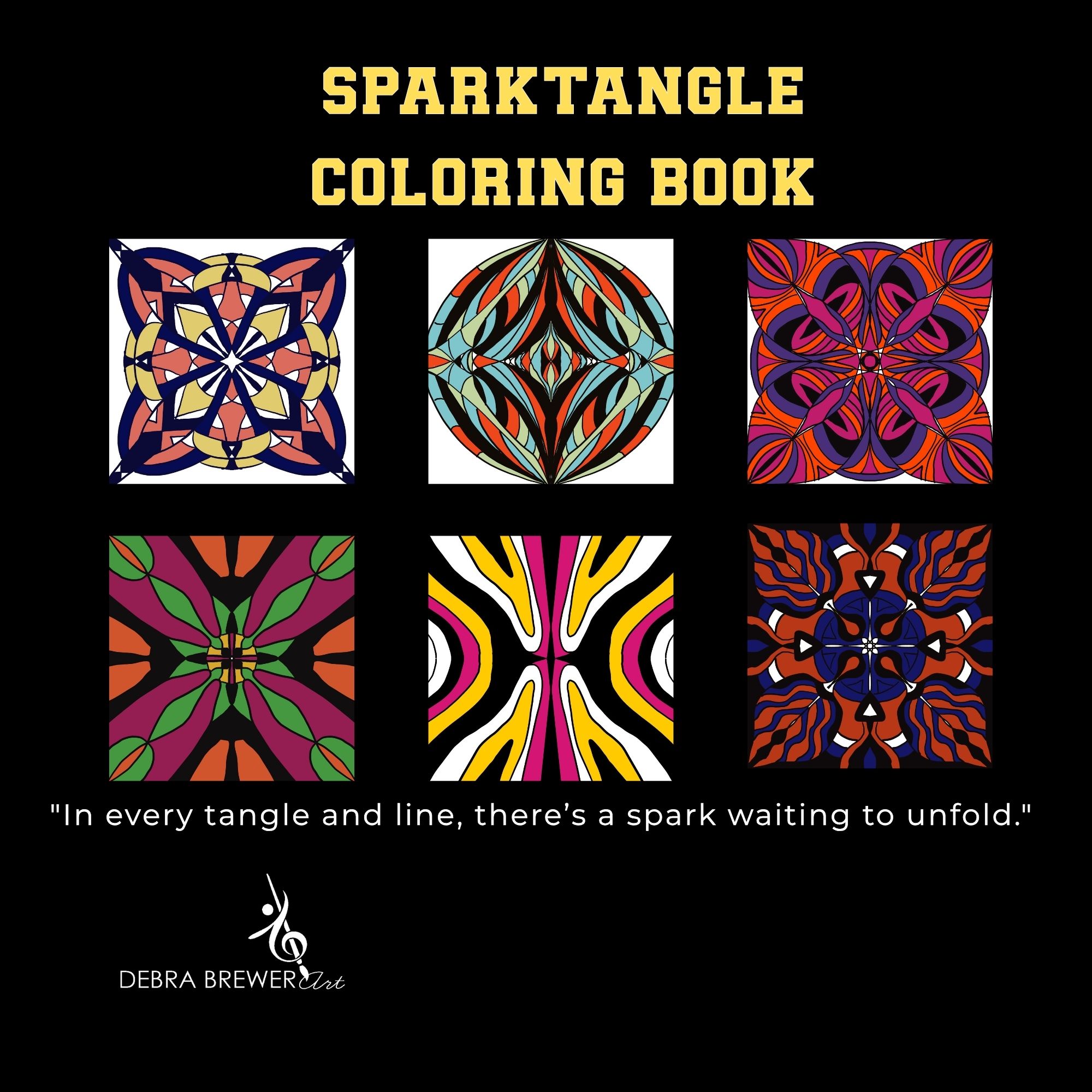 SPARKTANGLE COLORING BOOK