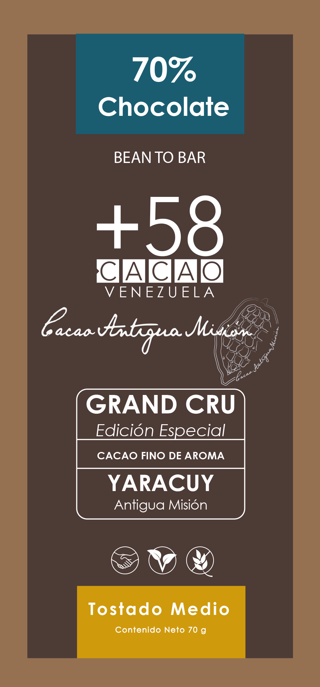 70% Chocolate Bar