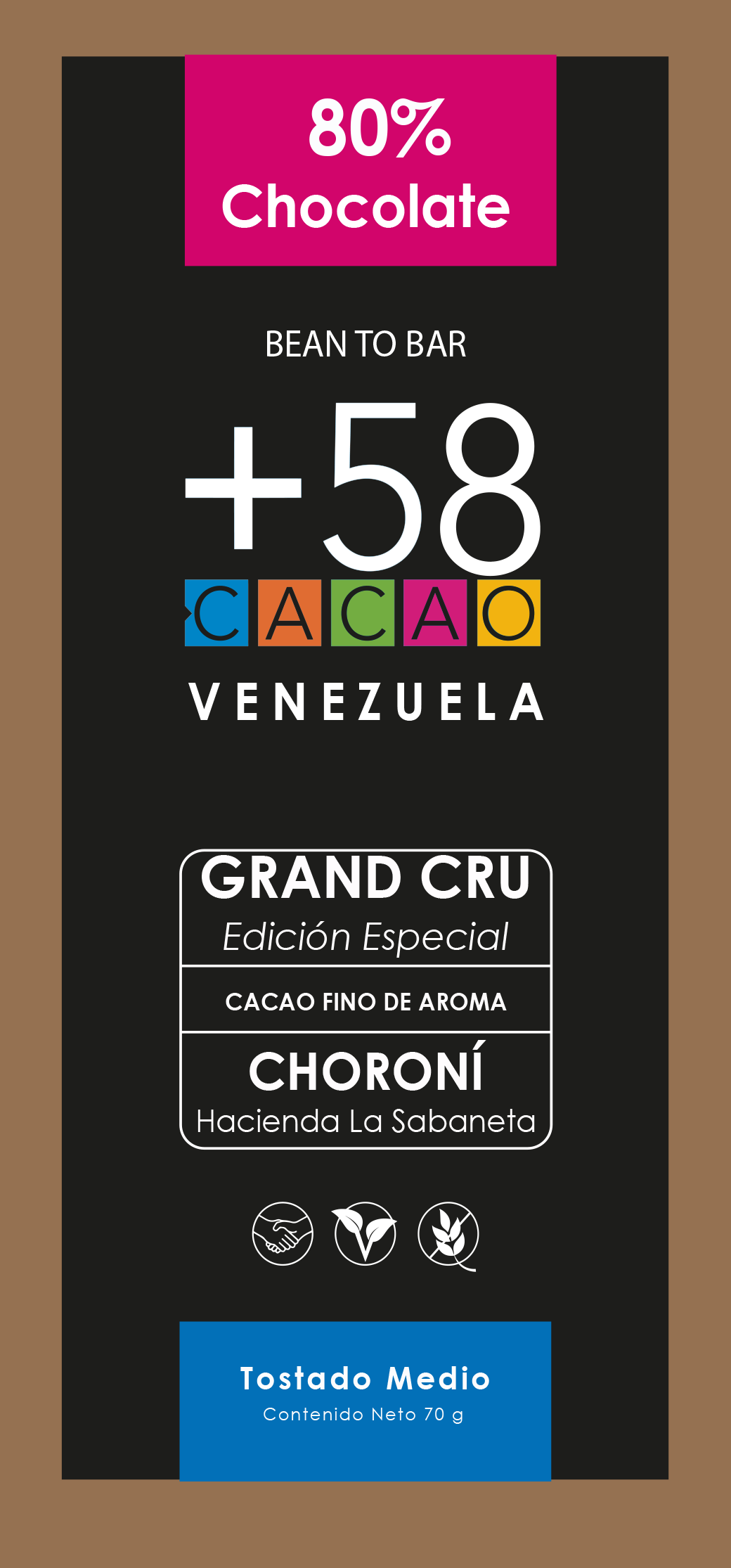 80% Chocolate Bar