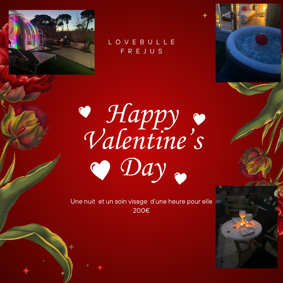 une nuit en bulle et un soin visage pour elle 