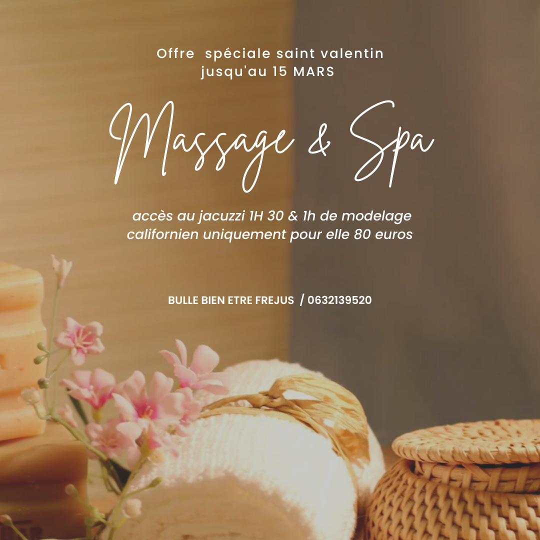 Offre spéciale Saint Valentin