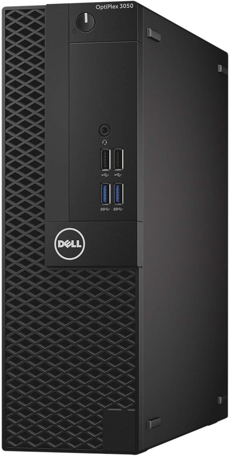 Dell Optiplex 3050 SFF Ordinateur de bureau avec moniteur de 24" processeur Intel i5 jusqu'à 3,3 GHz 4 cœurs, WiFi Windows 10 Pro, clavier, souris HDMI (renouvelé)