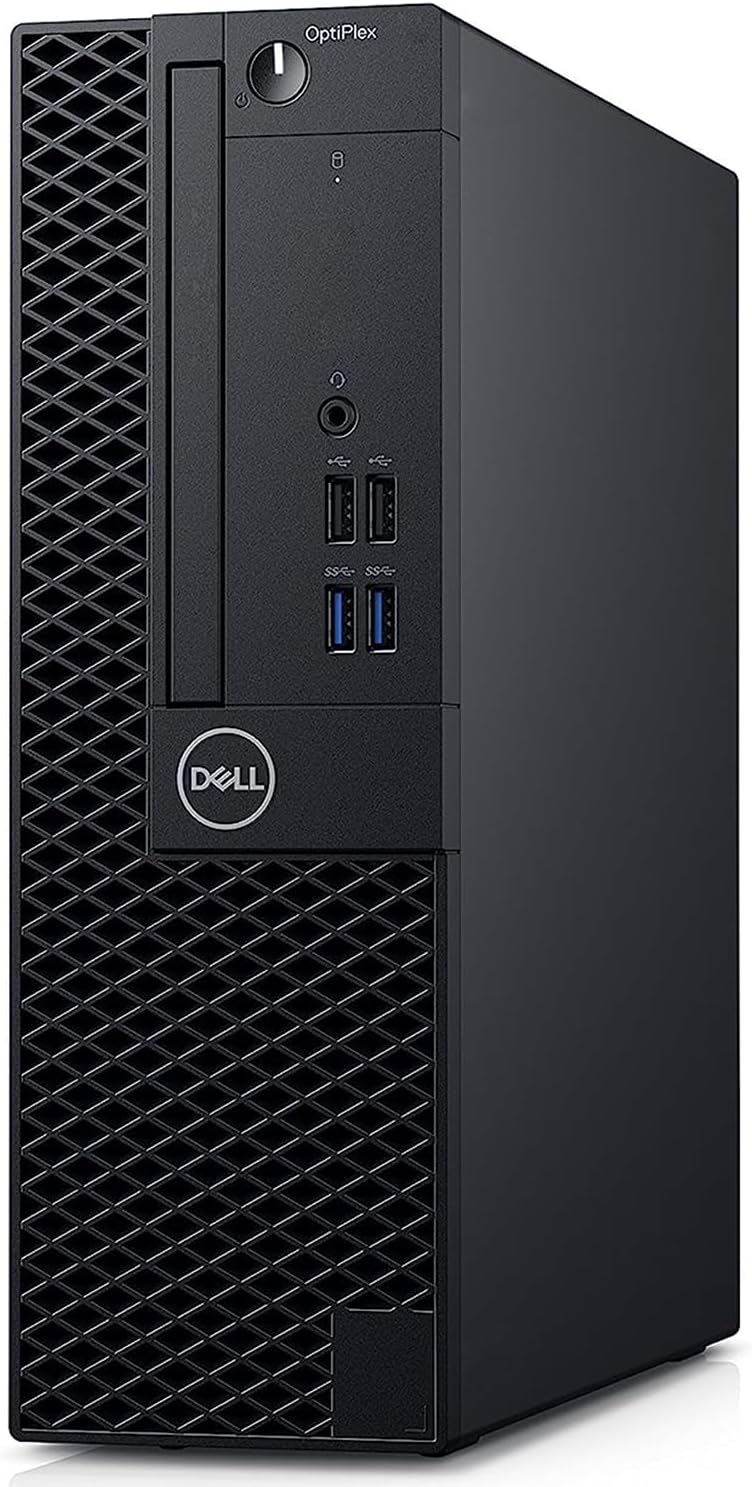 Dell Optiplex 3060 SFF Ordinateur de bureau professionnel, processeur Core i5 8e génération jusqu'à 4,1 GHz, moniteur FHD 27" avec haut-parleurs RVB, SSD, Windows 11 Pro