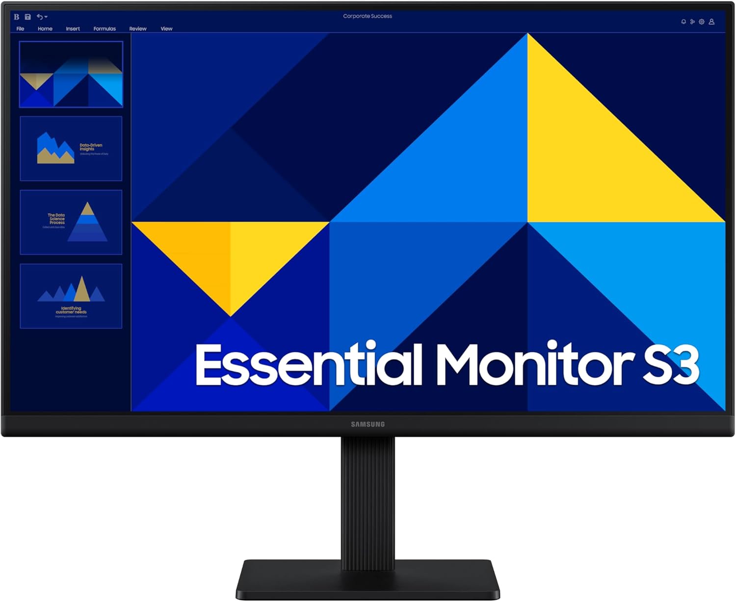 Samsung Écran plat IPS FHD 5 ms 100 Hz avec mode économie oculaire et design super fin  - [Version canadienne] (2025)
