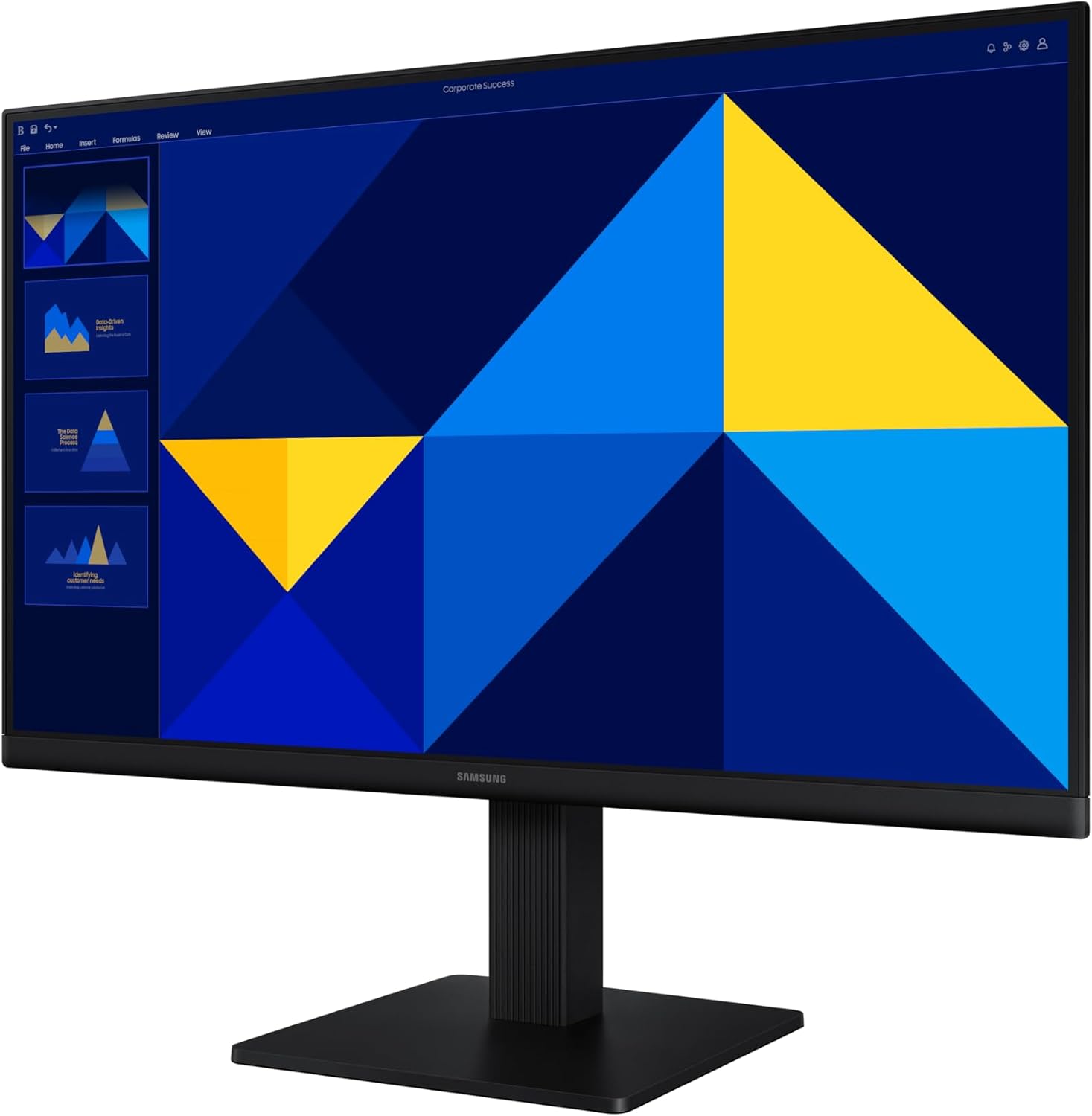 Samsung Écran plat IPS FHD 5 ms 100 Hz avec mode économie oculaire et design super fin  - [Version canadienne] (2025)