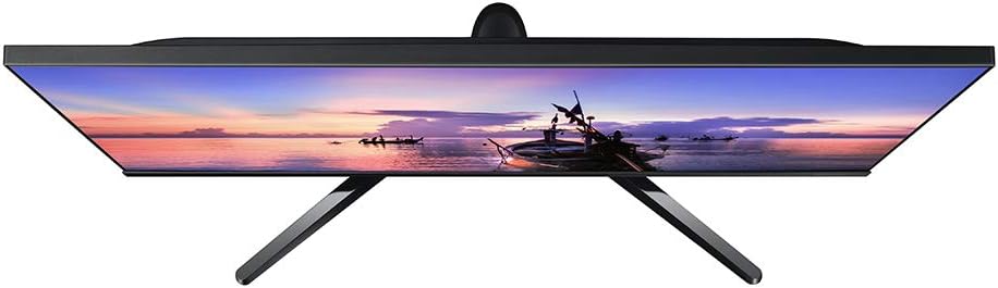 SAMSUNG Écran d'ordinateur T350 Series  FHD 1080p, 75 Hz, panneau IPS, HDMI, VGA (D-Sub), sans bordure 3 côtés, FreeSync