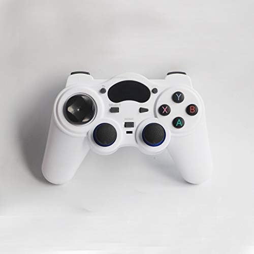 FHH 2.4G Wireless Controller Gaming Gamepad Joystick with Cross Key and Action Buttons Battery Powered for Android Tablet Phone PC TV