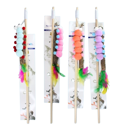 Varilla oruga - plumas