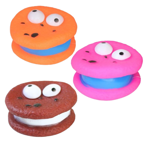 Hamburguesa con ojos