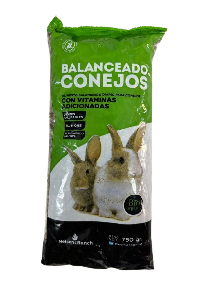 Balanceado para Conejos 750g