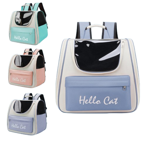 Mochila transportadora “Hello Cat”