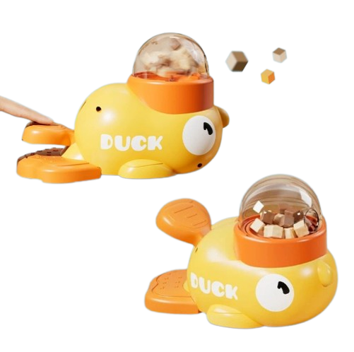 Pato lanza comida 