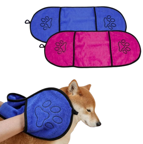 Toallón doble para mascotas