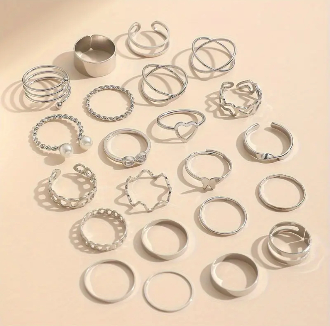 Silver Jewelry Set