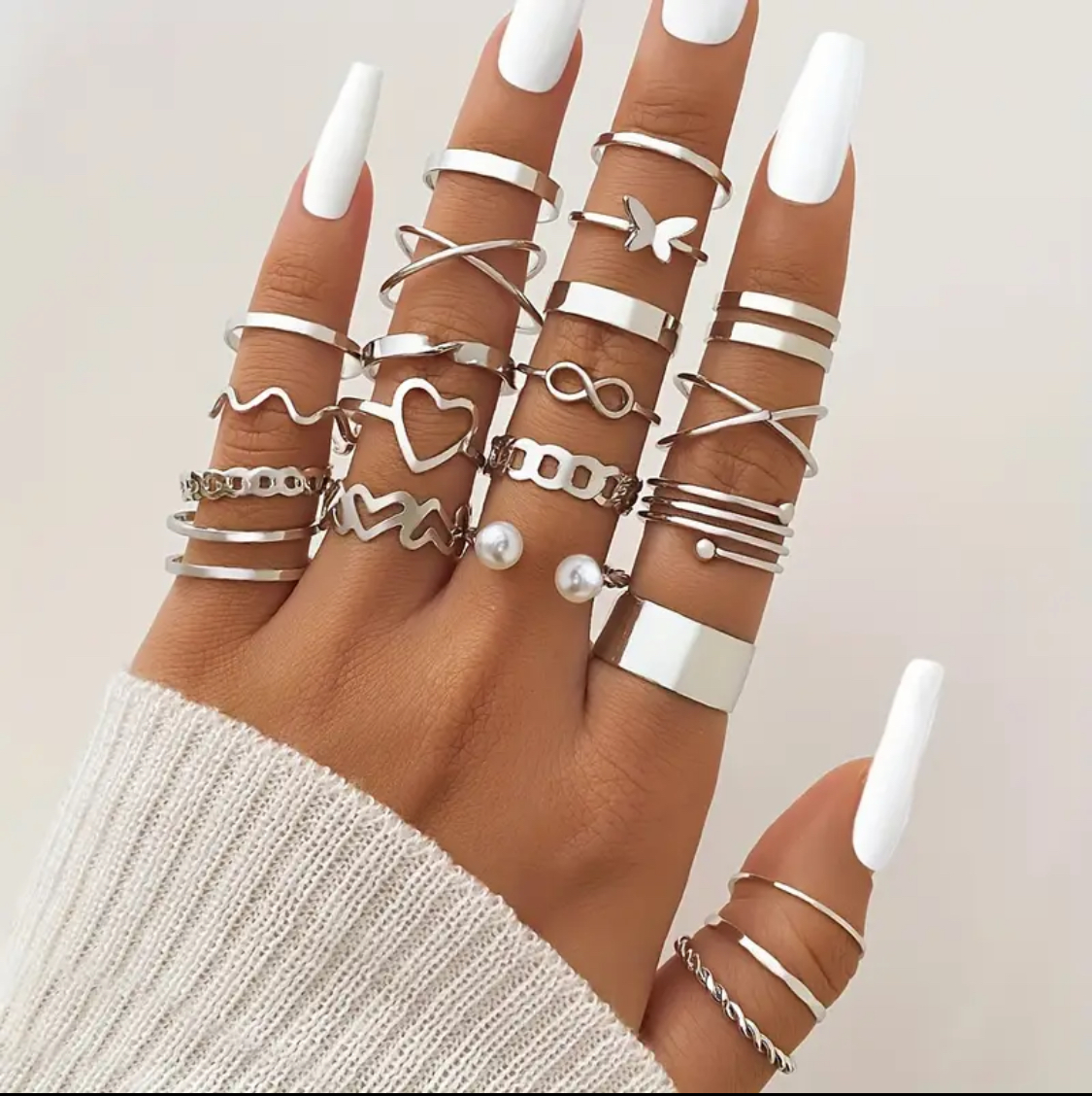Silver Jewelry Set