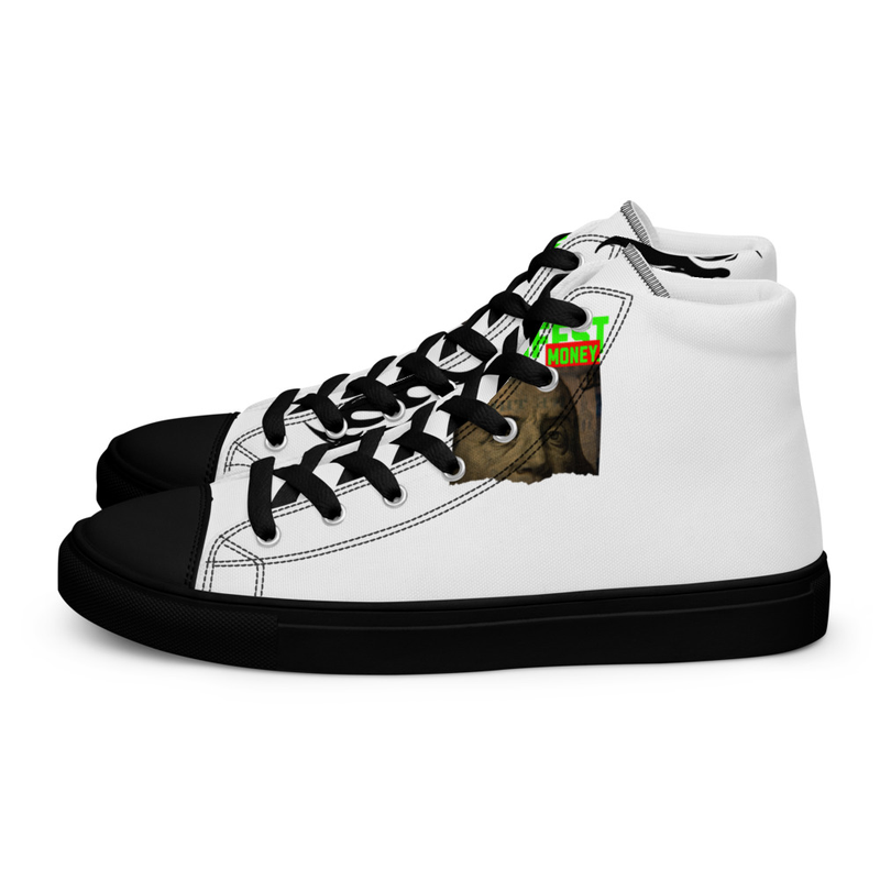 Manifest money Women’s high top canvas shoes
