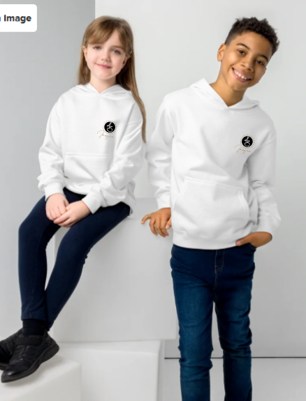 Kids’ Success Dragon Emblem fleece hoodie