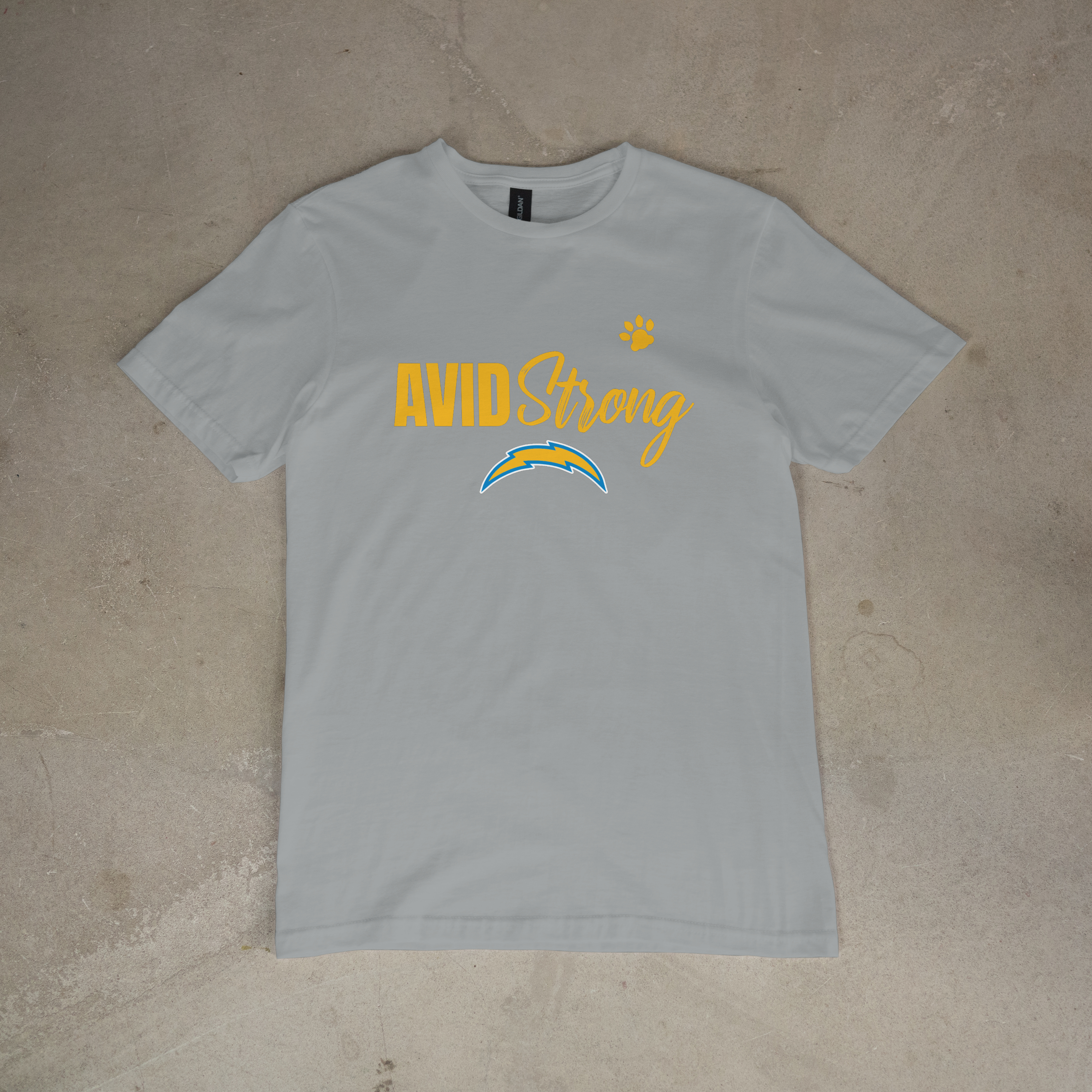 AVID Chargers Strong T-Shirt