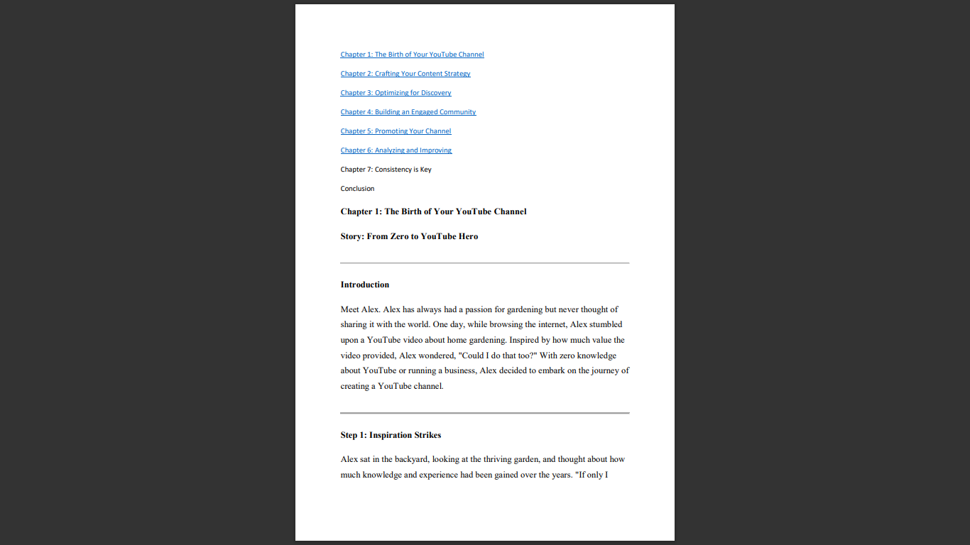 YouTube for Business Development