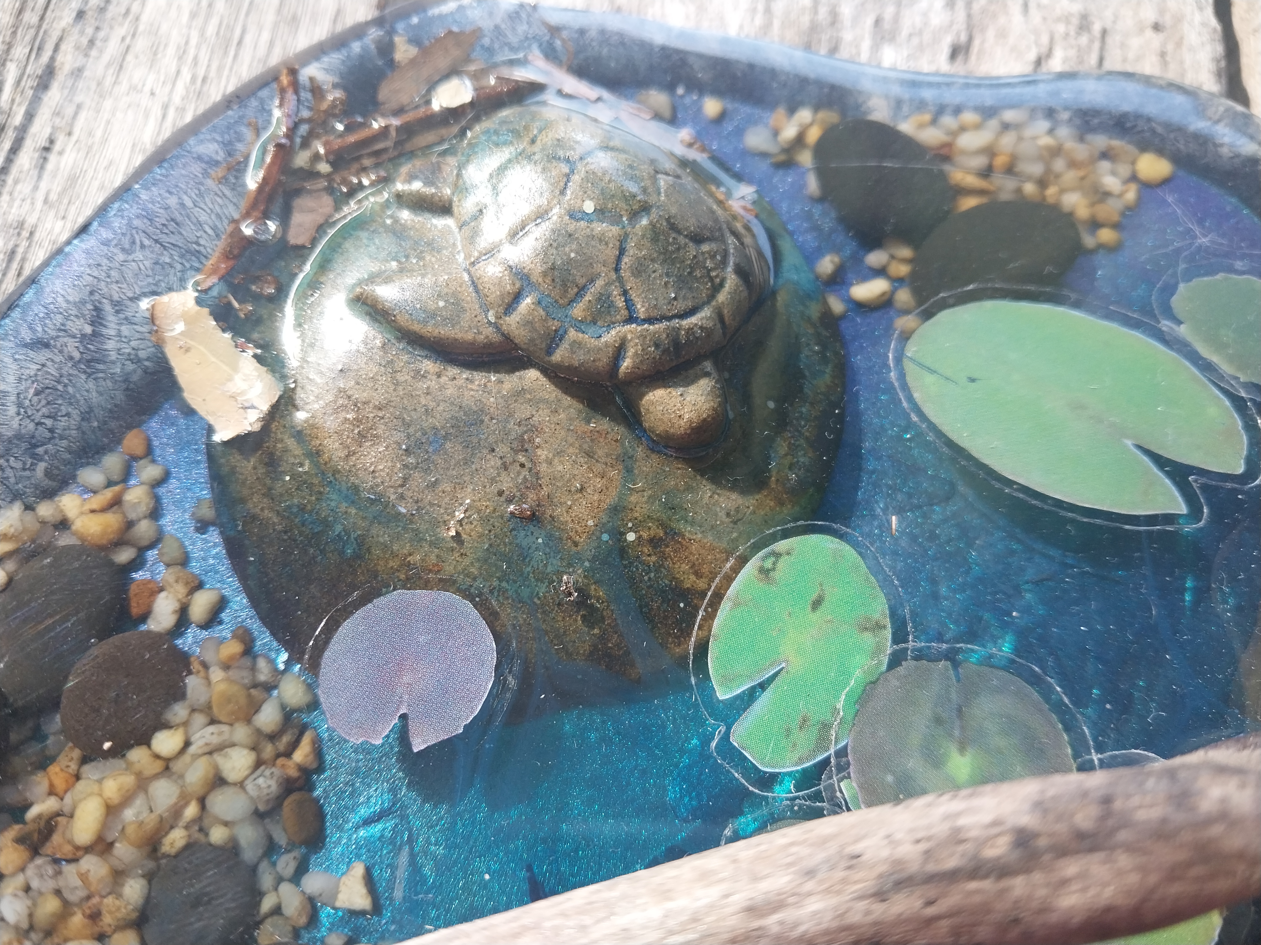 Decorative Turtle Pond Sculpture
