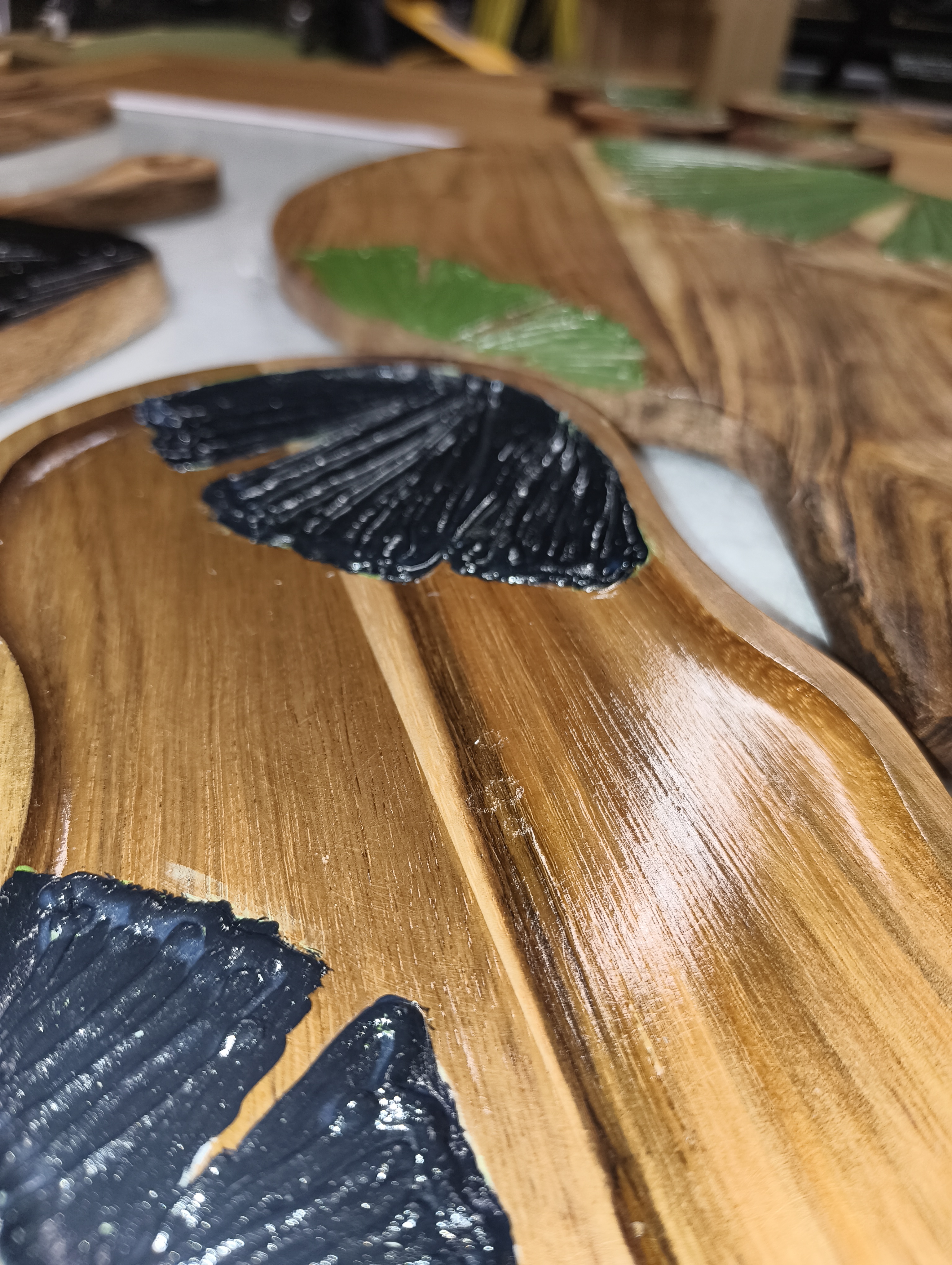 Licuala Ramsayi | Hand Painted FNQ Palm Coasters & Boards