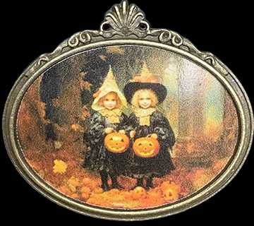 Jack of the Lantern Brooch