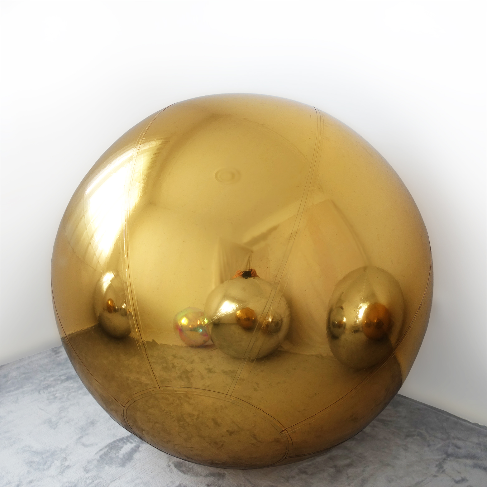 MIRROR BALL 1,5M ORO
