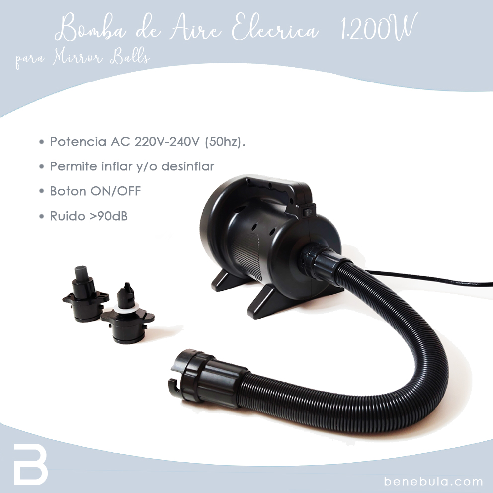 BOMBA DE AIRE ELÉCTRICA 1200W