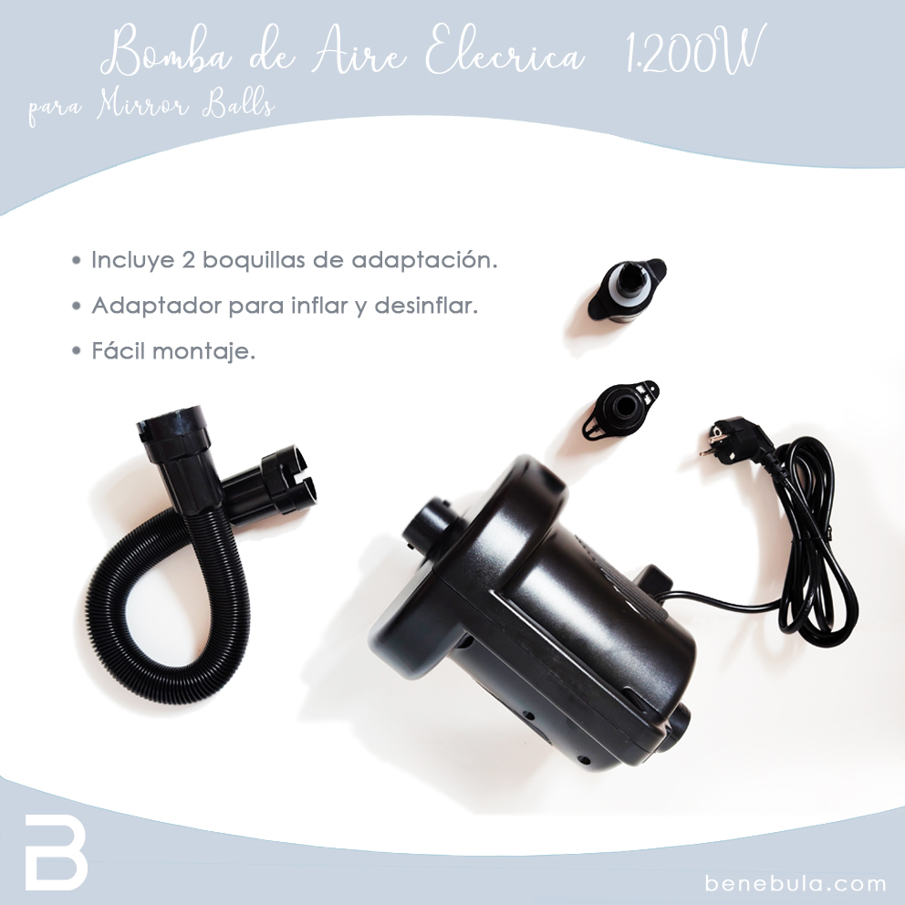 BOMBA DE AIRE ELÉCTRICA 1200W