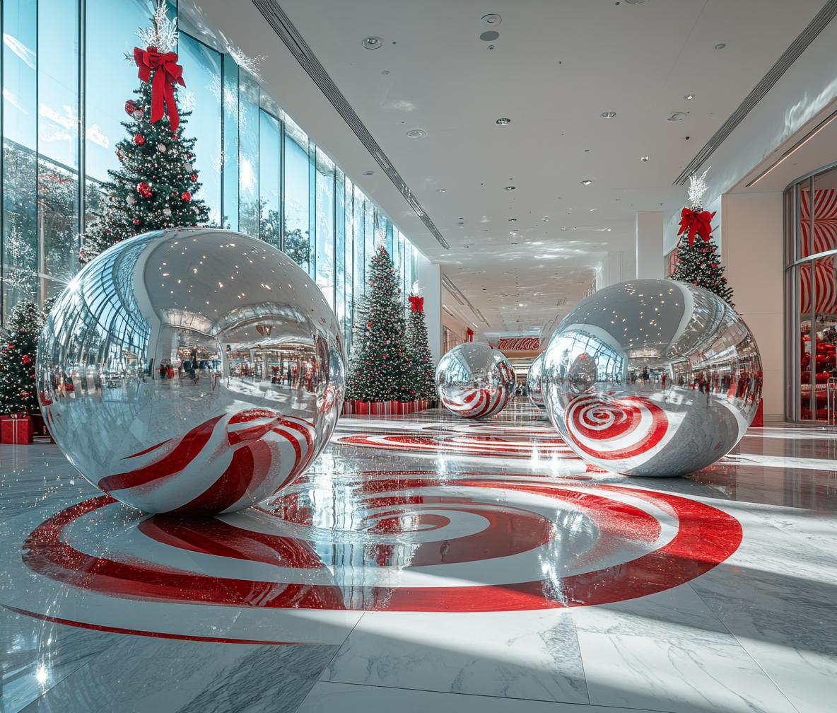 MIRROR BALL 2M PLATA