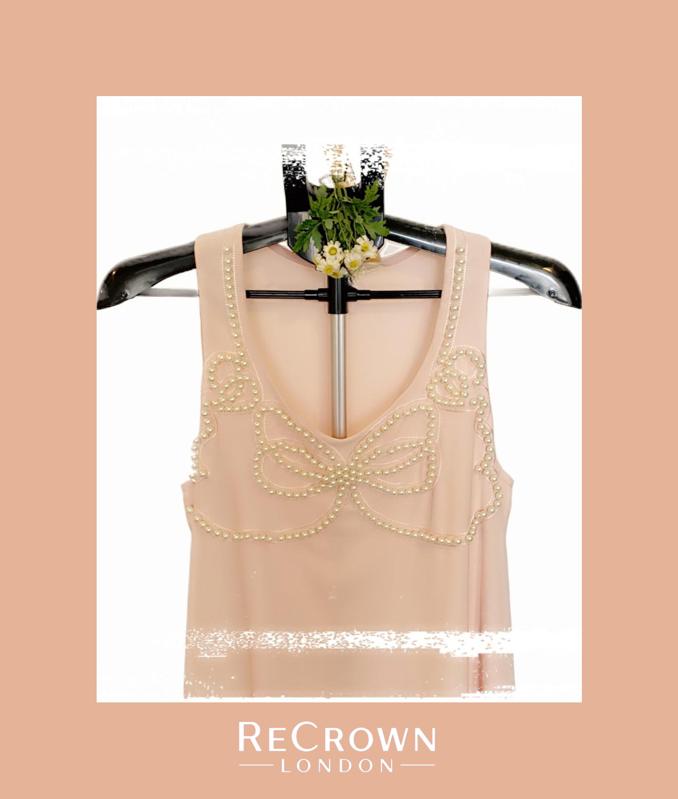 Pastel Pink Sleeveless Dress