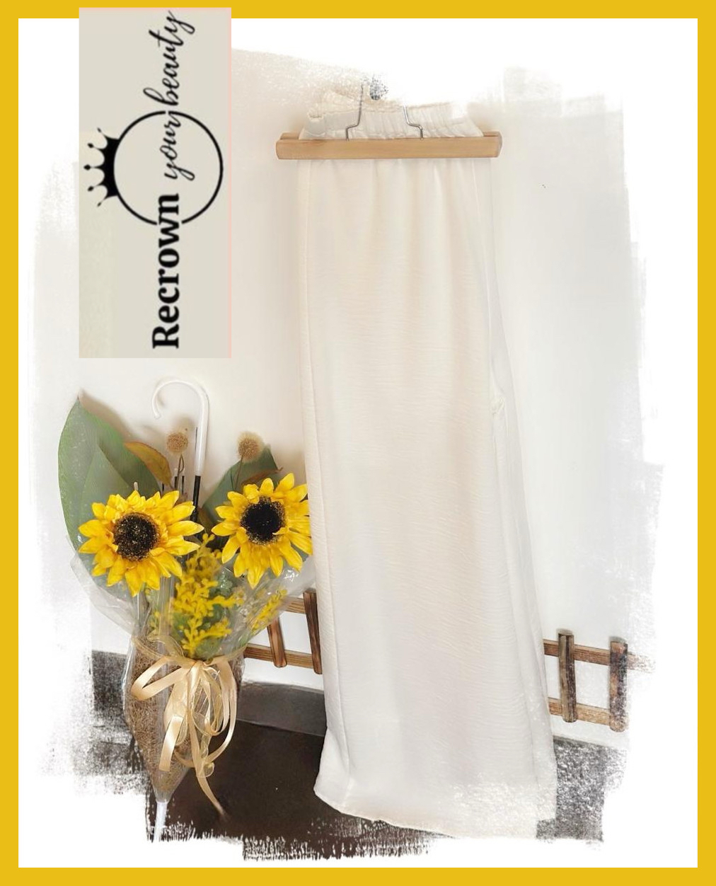 Be Relax White Sleeveless Top