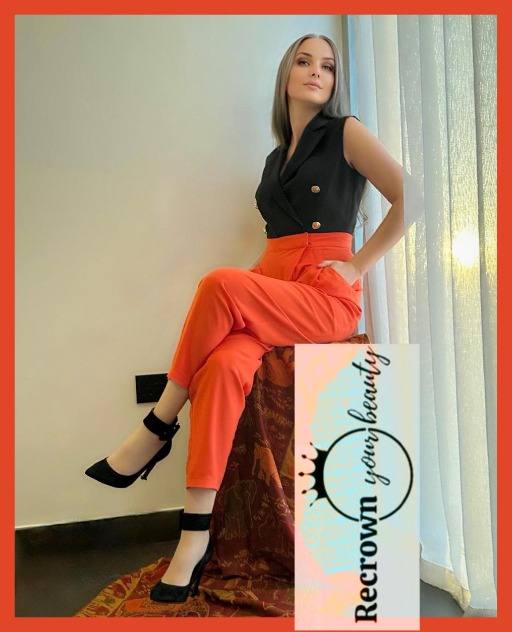 Chic Women's Sleeveless Blazer Jumpsuits