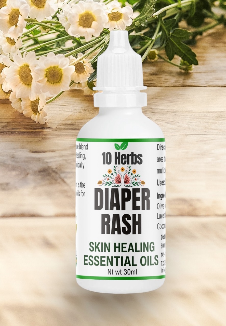Diaper rash oil