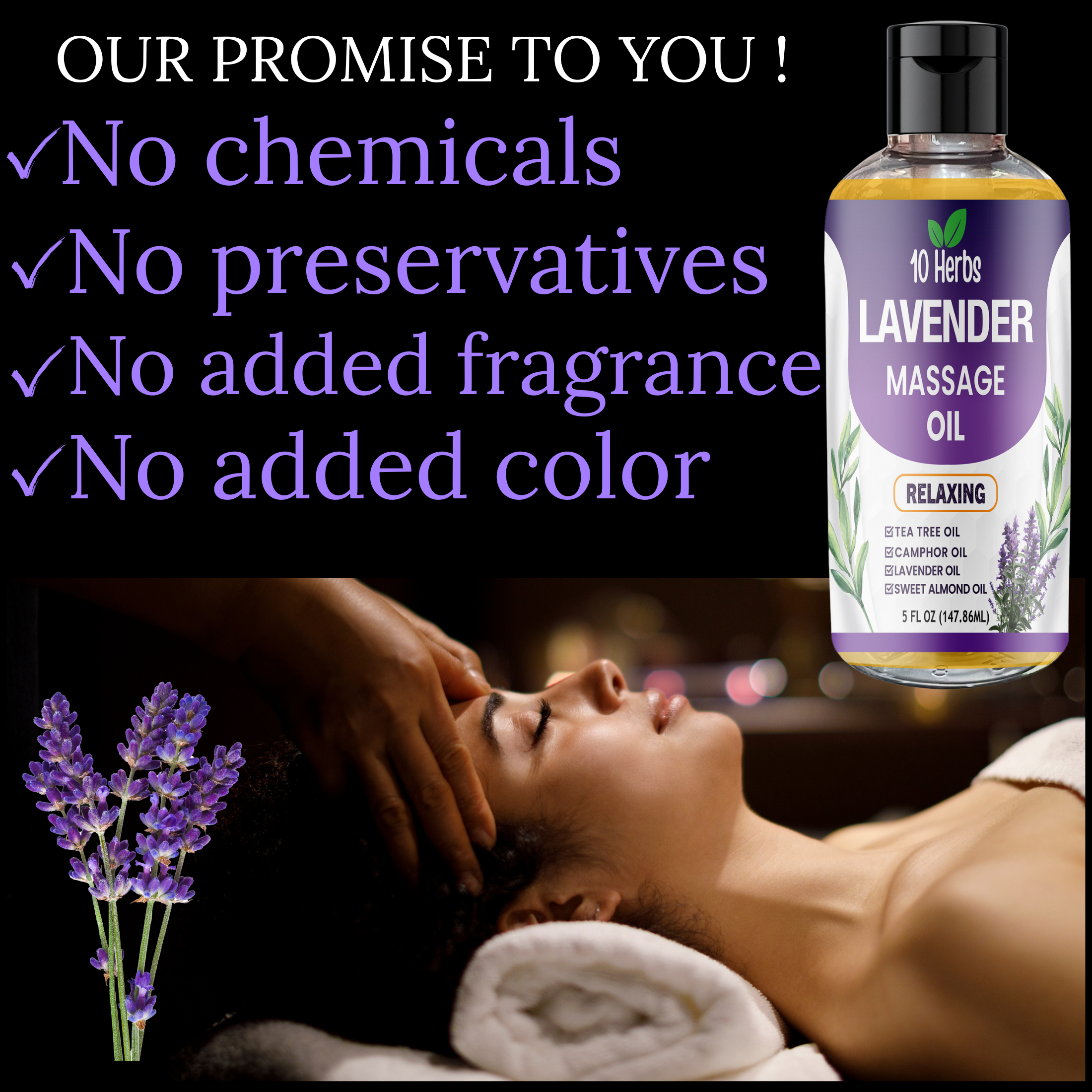 Lavender Massage Oil